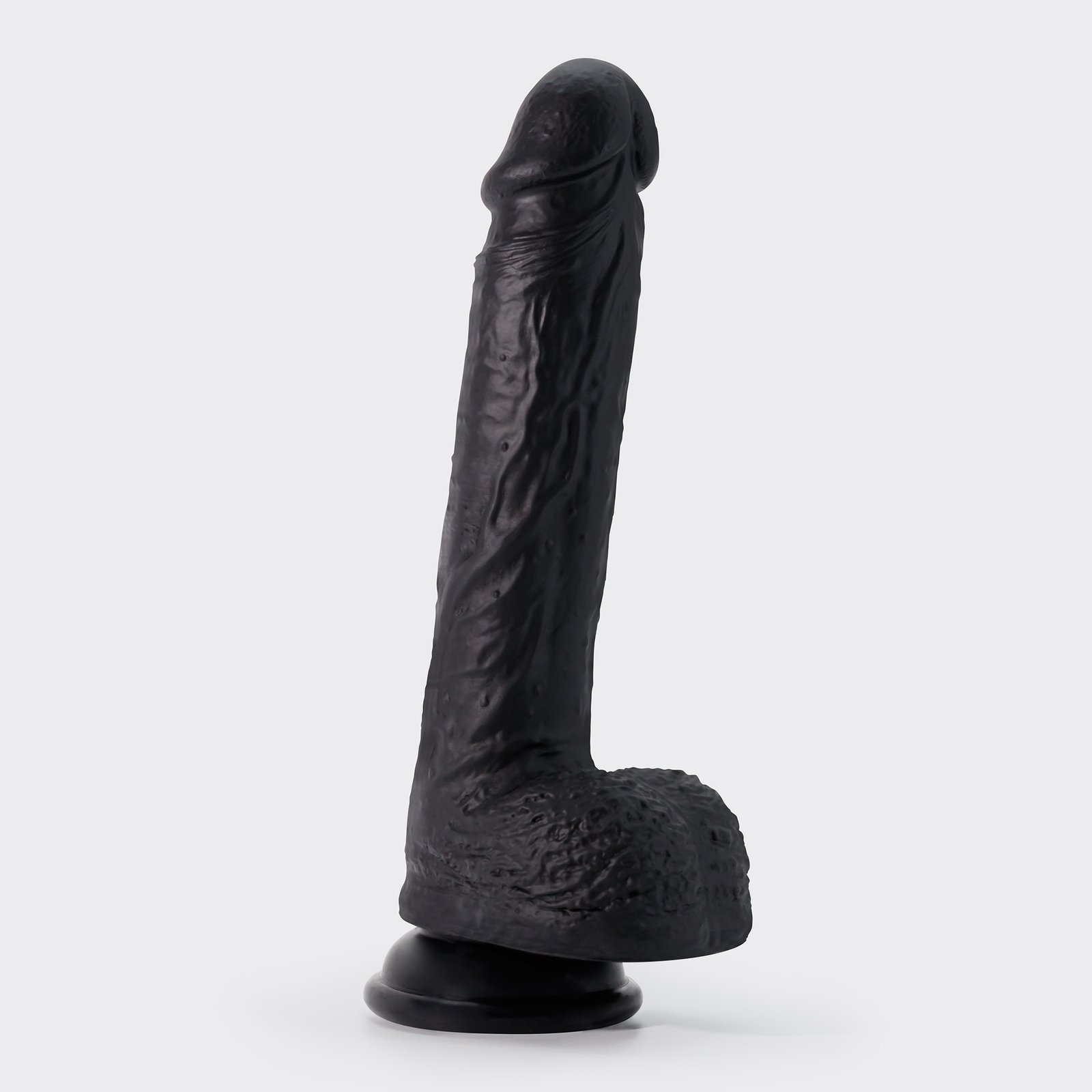 Dildo de Silicona Líquida Realista Crushious Inviktus 8 Negro Dildo de Silicona Líquida Realista Crushious Inviktus 8 Negro